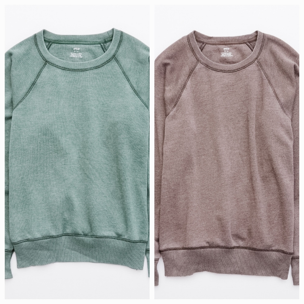 American Eagle - Sweatshirt - Sycamore - Size XS